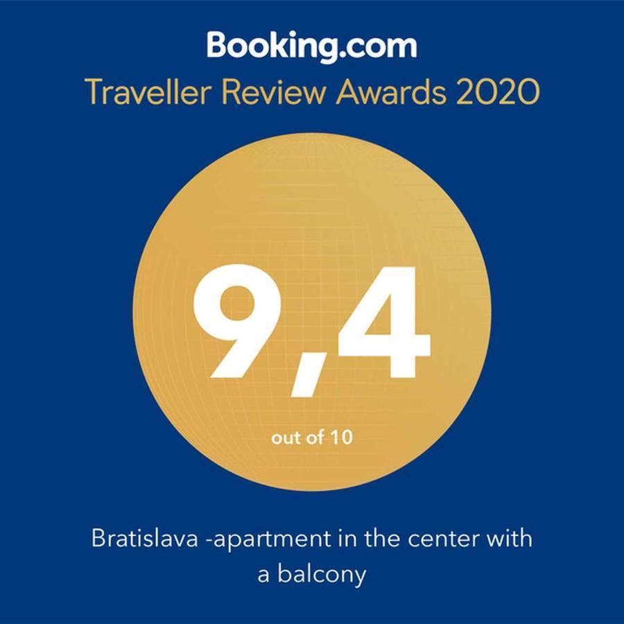 Bratislava -Apartment Near The City Center With A Balcony Ngoại thất bức ảnh